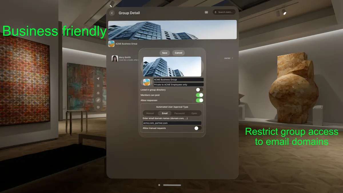 Groups, the social alternative screenshot 6