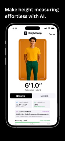 Height Measure - HeightSnap Screenshot 1 of 4