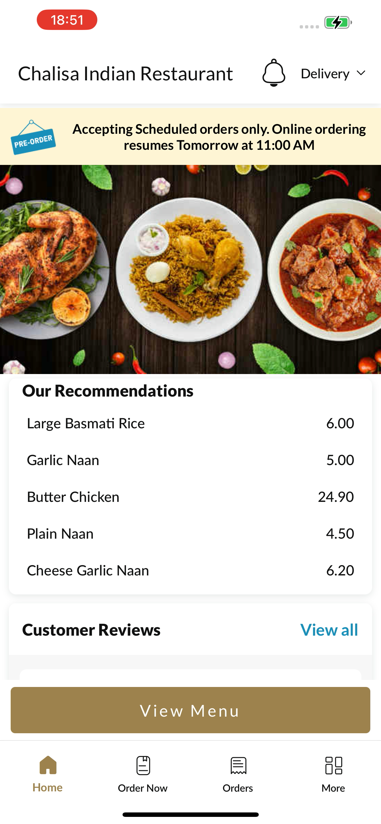 Chalisa Indian Restaurant screenshot 2