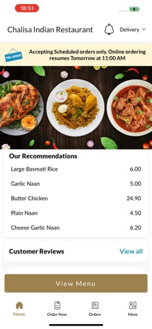 Chalisa Indian Restaurant Screenshot 2 of 5
