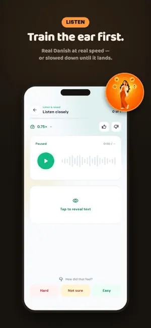 Erla: Learn Danish with AI screenshot 2