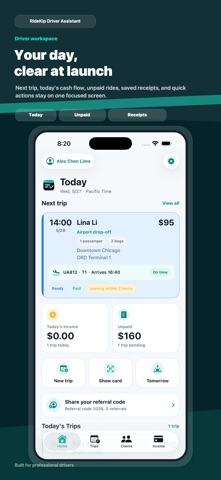 RideKip Driver Workspace Screenshot 1 of 10