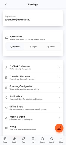 AskCoach screenshot
