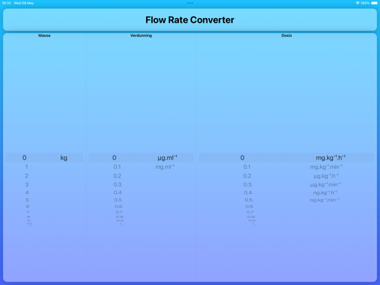 Screenshot #5 pour Flow Rate Converter