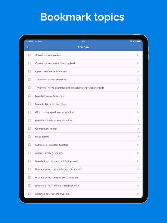 Screenshot #6 pour Mednomics: Medical mnemonics