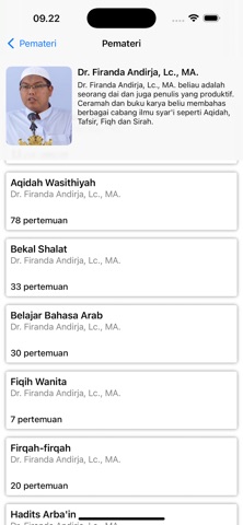 Majles iPhone screenshot
