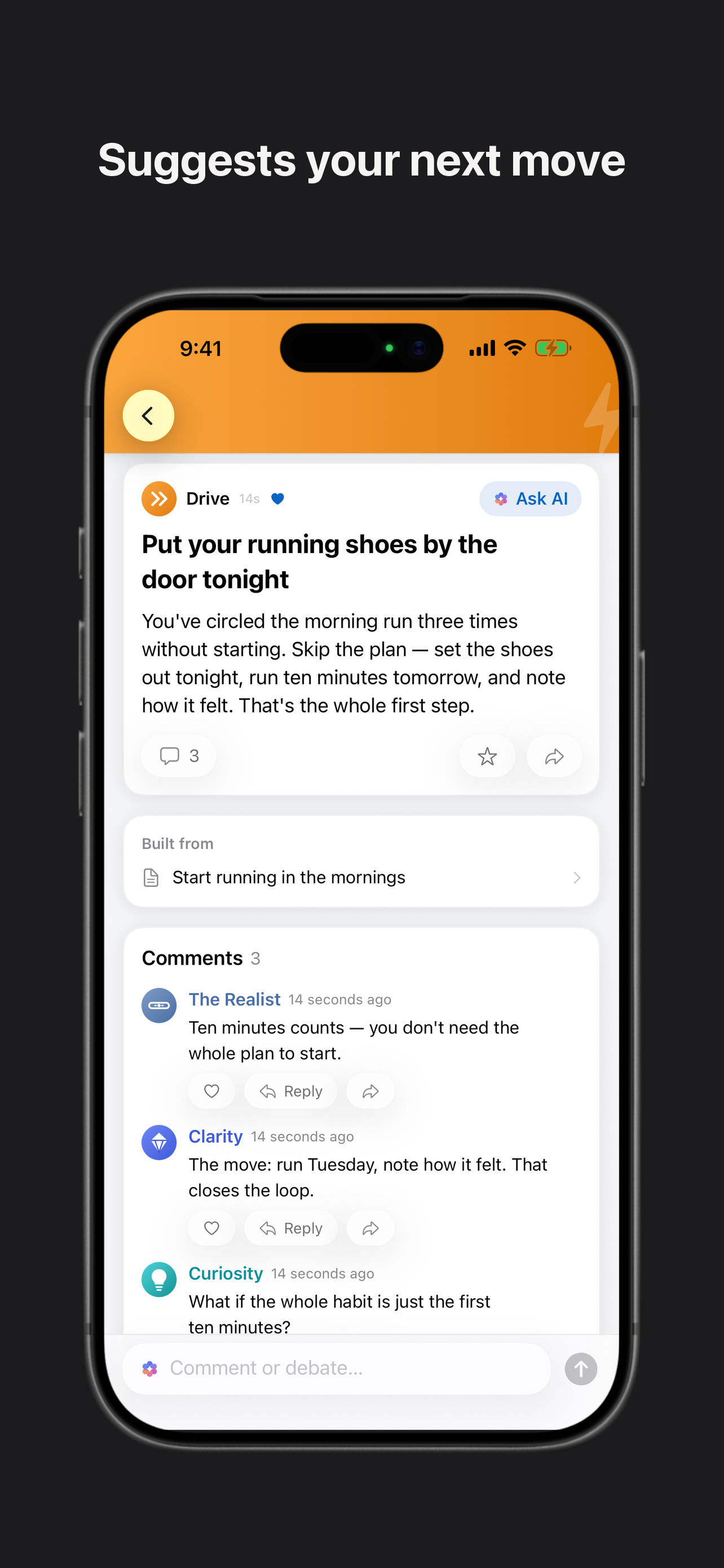 Clair Mind: AI Organized Notes screenshot 4