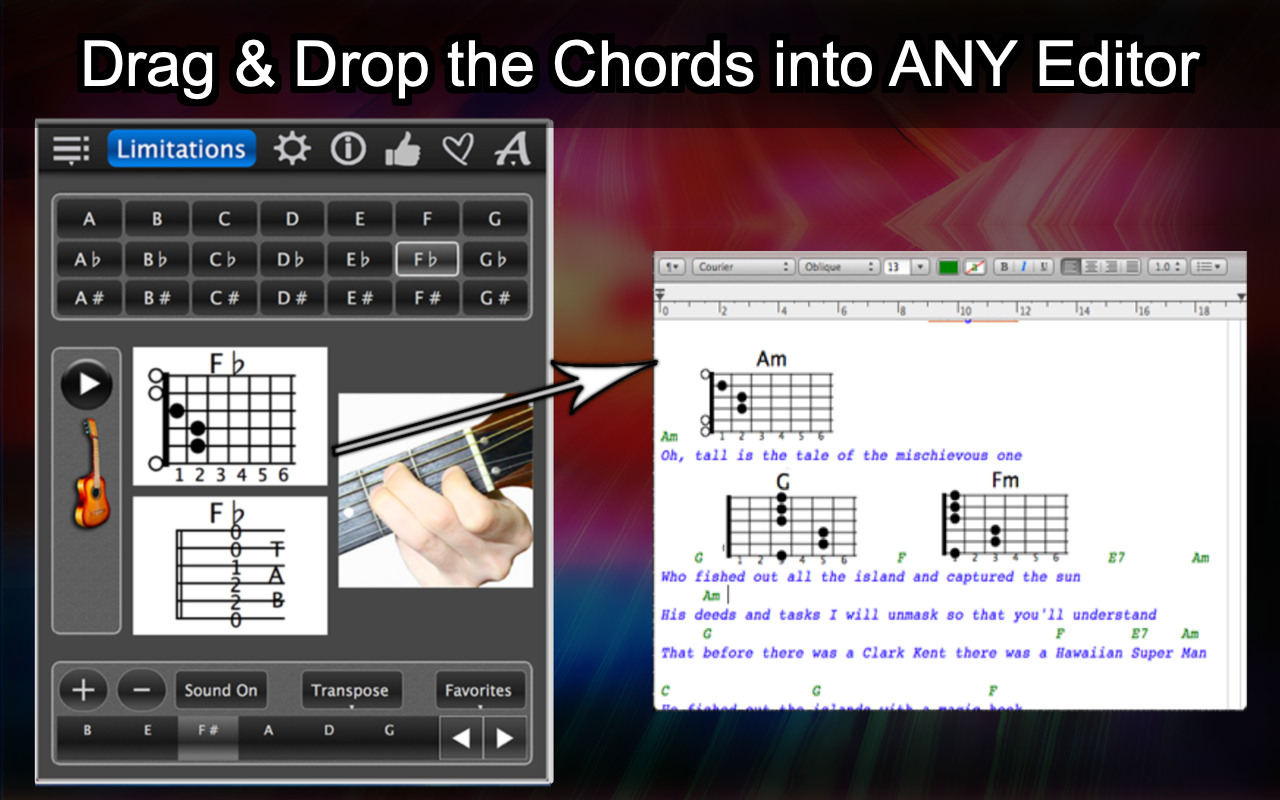 Guitar Chords Lite