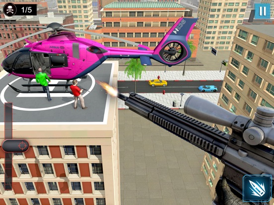 Screenshot #6 pour Jeux pistolet frappe Sniper 3D