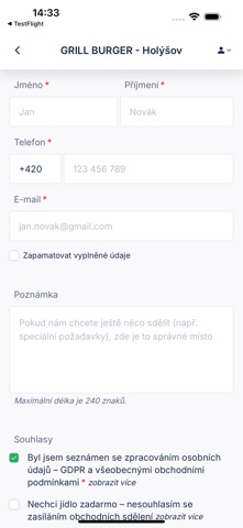 GRILL BURGER - Holýšov screenshot
