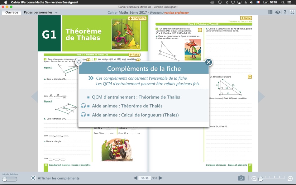 #7. Cahier Maths 3e - Enseignant (macOS) 由: Génération 5