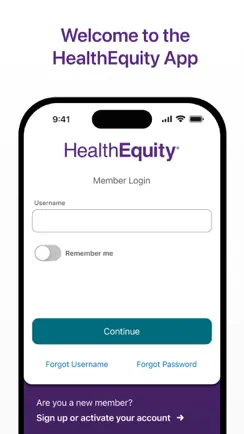 HealthEquity Mobile iPhone image 1