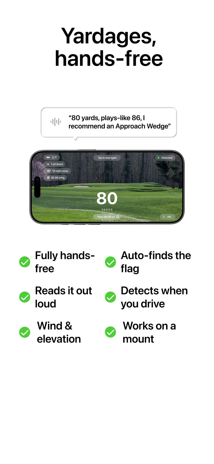 Caddy AI - Golf Rangefinder iphone screenshot 4