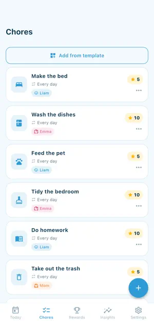 ChoreHive: Family Chore Chart screenshot 2