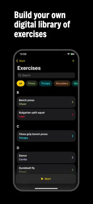 LogFit: Gym & Fitness Planner screenshot 4