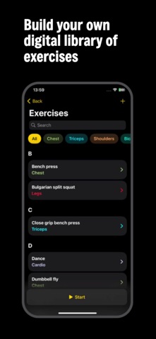 LogFit: Gym & Fitness Planner screenshot