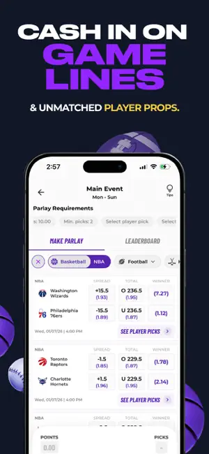 Wanna Parlay - Fantasy Sports screenshot 3