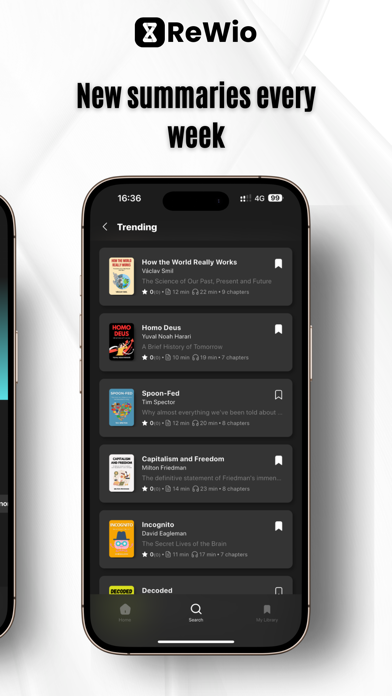 ReWio - book summaries Screenshot