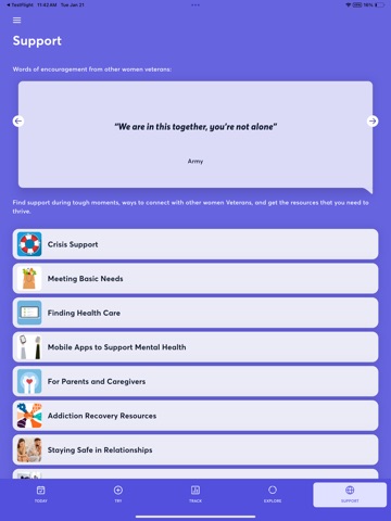 WellWithin Coach iPad screenshot