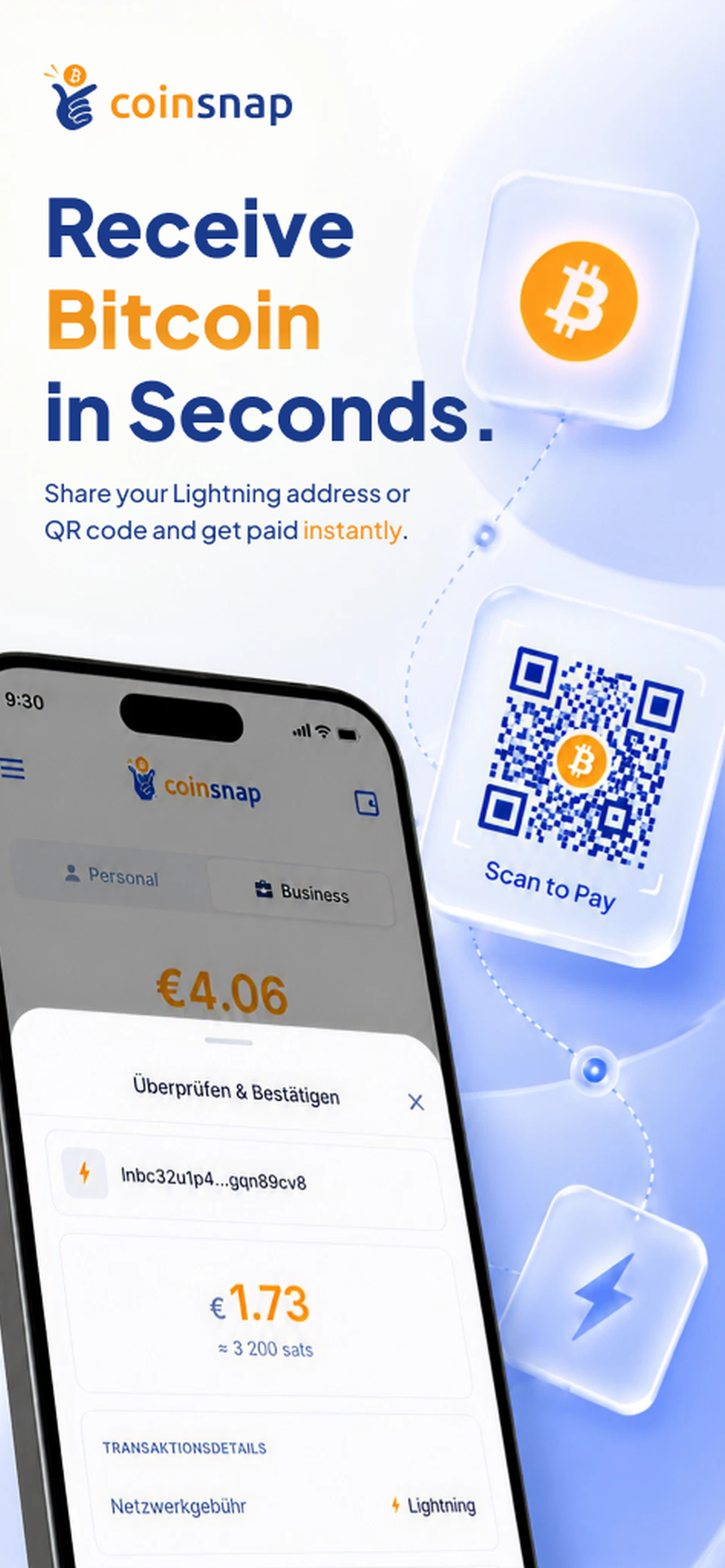 Coinsnap POS Wallet screenshot 3