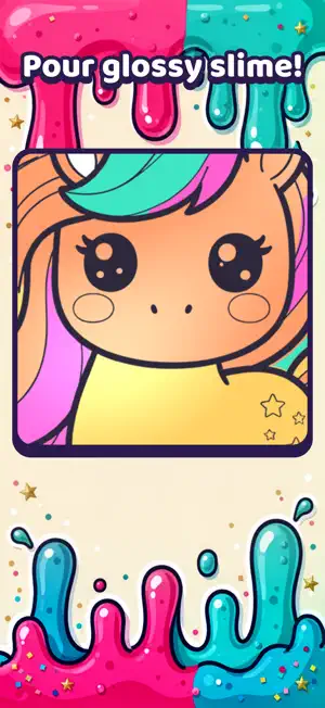 Slimo: Slime Coloring screenshot 1