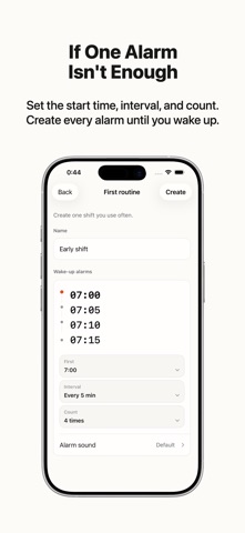 ShiftSet - Shift Work Alarm Screenshot 1 of 5