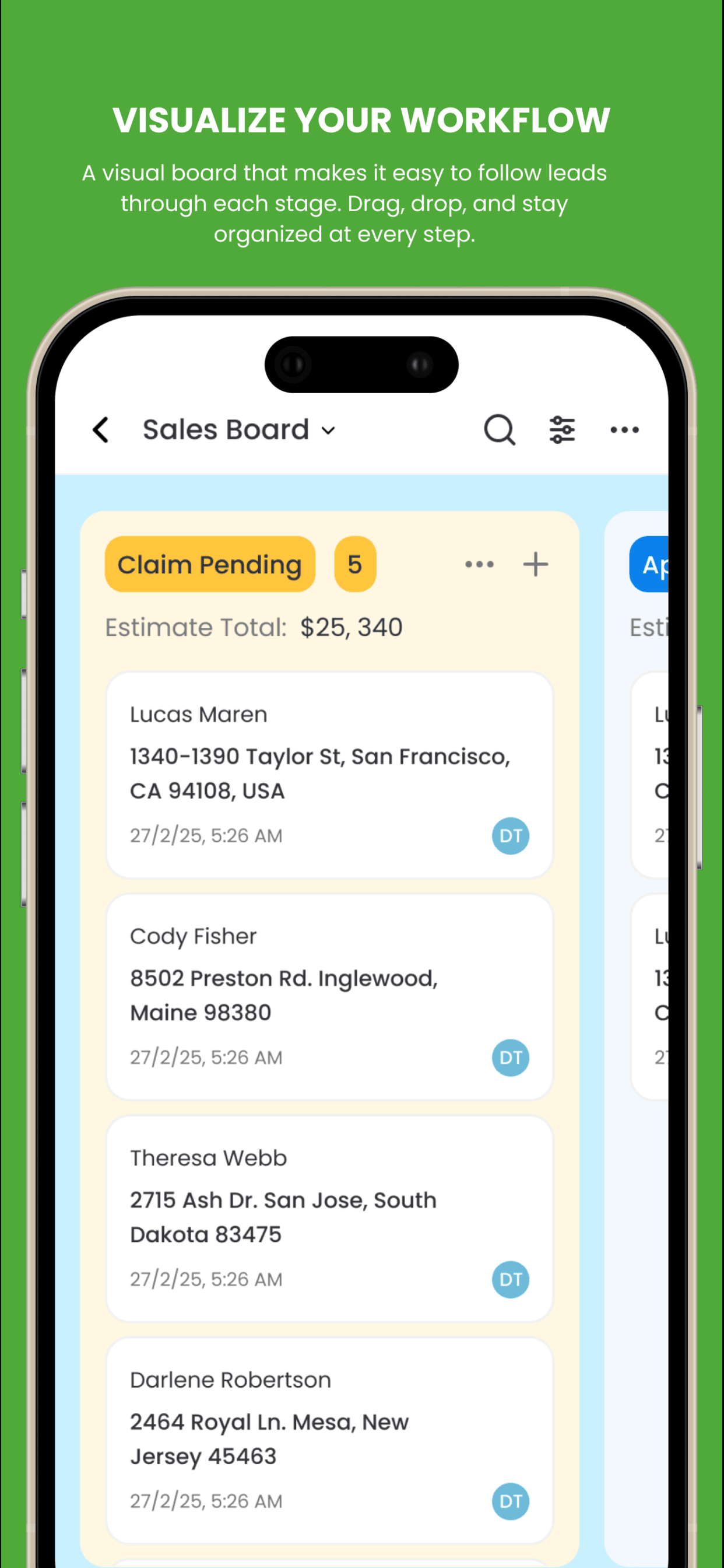 Knockio - Field Service CRM screenshot 5