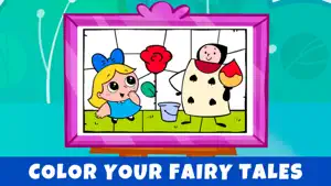 Art Games for Kids: Bibi Tales screenshot 1