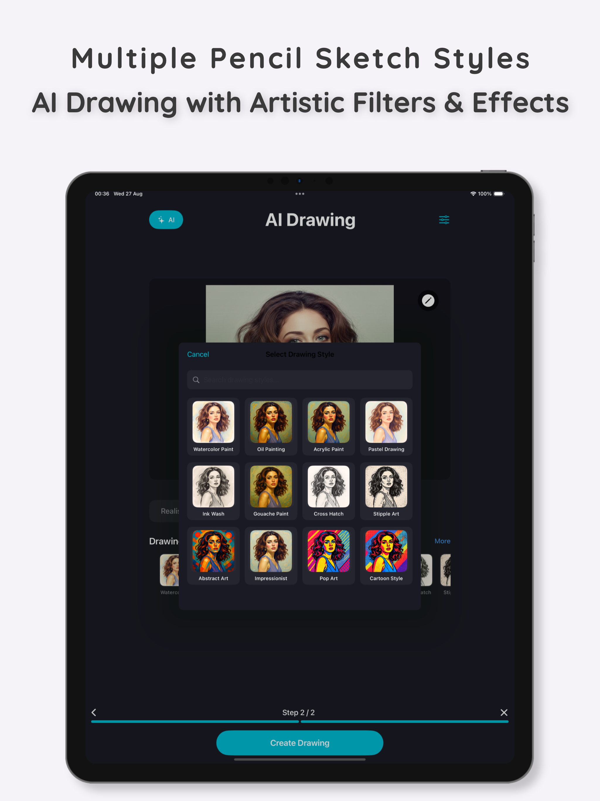 AI Drawing - Pencil Sketch