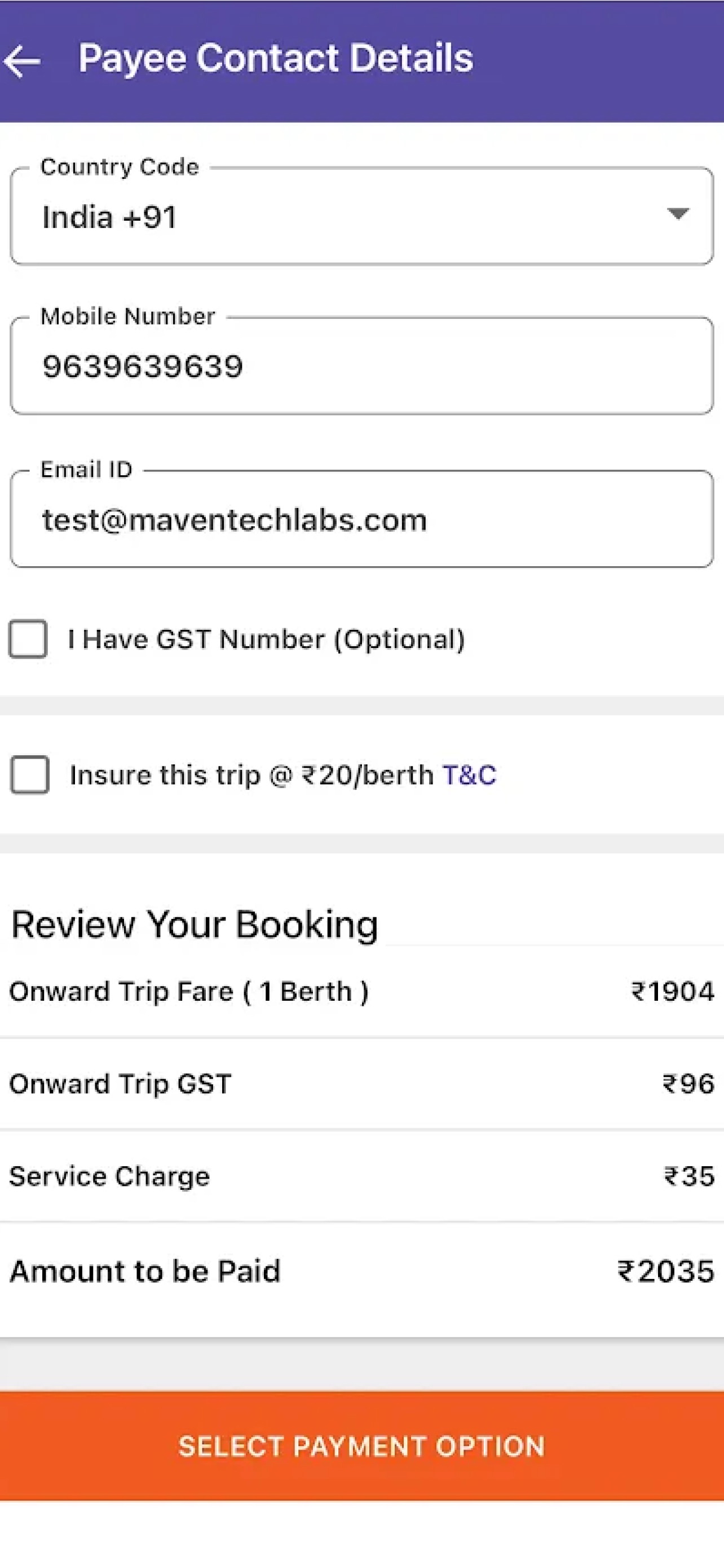 Screenshot 9 of New Patel Travels