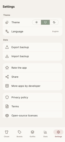 FitVault - Size & Fit Tracker screenshot