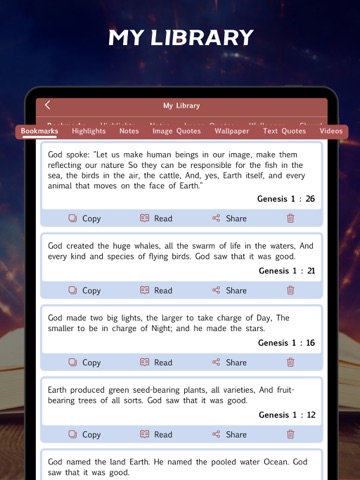 Message Bible iPad screenshot