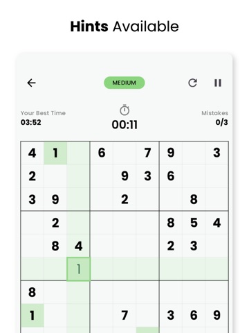 9x9 Sudoku Grid: Number Solver iPad screenshot