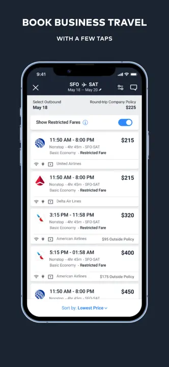 TravelBank Expenses and Travel: Screenshot 5 von 7