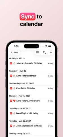 Dateminder - Event Reminders Screenshot 5 of 8