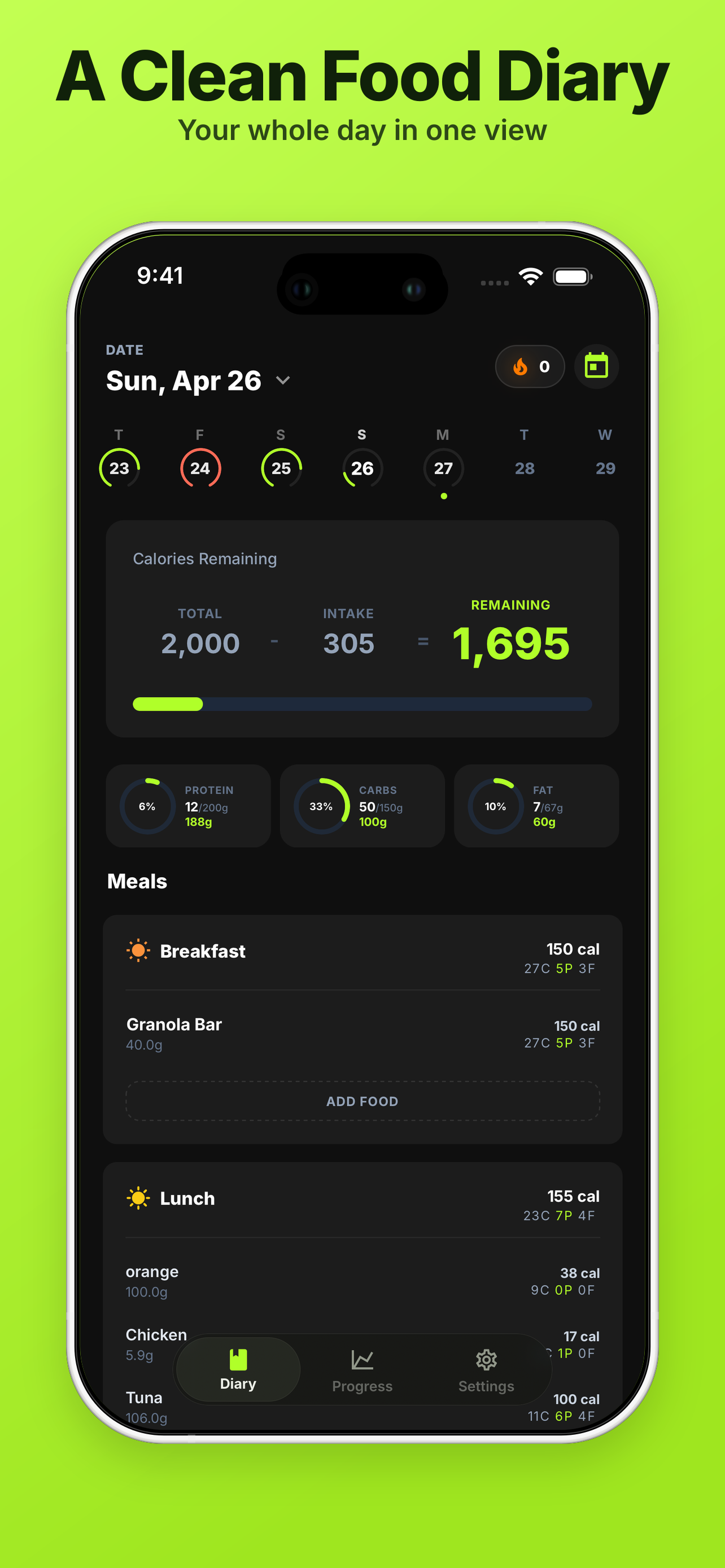 Calorie & Macro Log - Eatlab screenshot 4