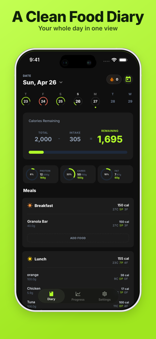 Calorie & Macro Log - Eatlab Screenshot 4 of 6