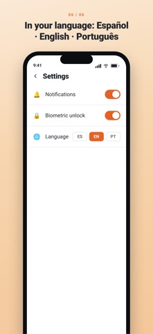 Mirlo Inbox iPhone screenshot