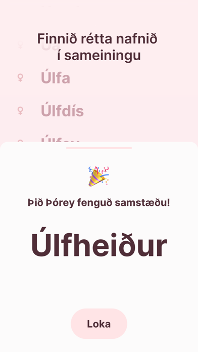 Heita - Íslensk barnanöfn Screenshot