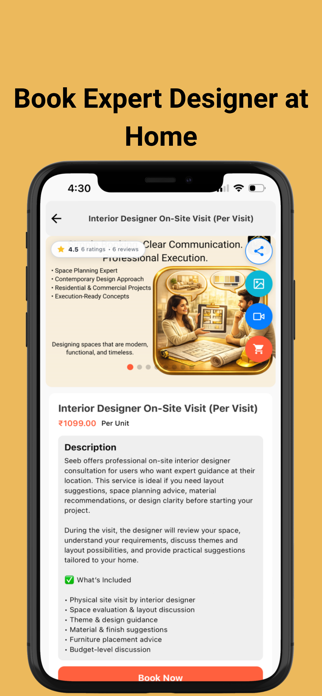 Seeb: Interior Execution App Screenshot 6 of 10