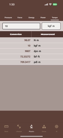 Intelli Unit Converter Screenshot 2 of 6