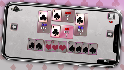 Screenshot #2 pour Spades: Classic Card Game