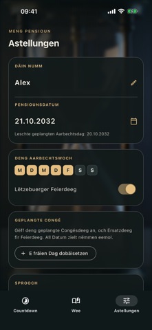 Meng Pensioun screenshot 4