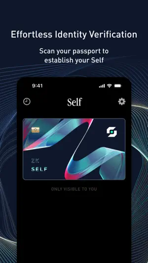 Self: Human & Agent Identity screenshot 2