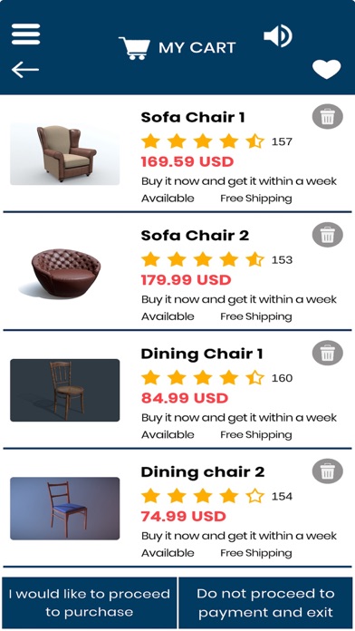 AR_Shopping iPhone screenshot 6 - Shopping app