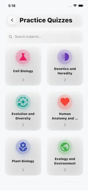 High School Biology Practice screenshot 2