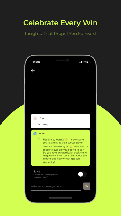 DAMI: Dream & Goal Achieve AI Screenshot
