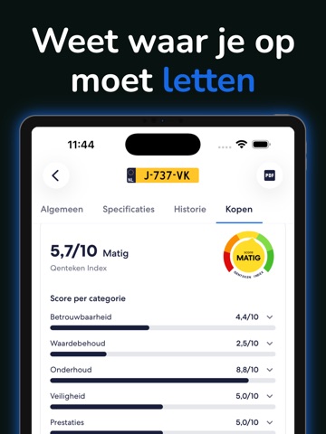 Qenteken - Kenteken Check iPad screenshot 6