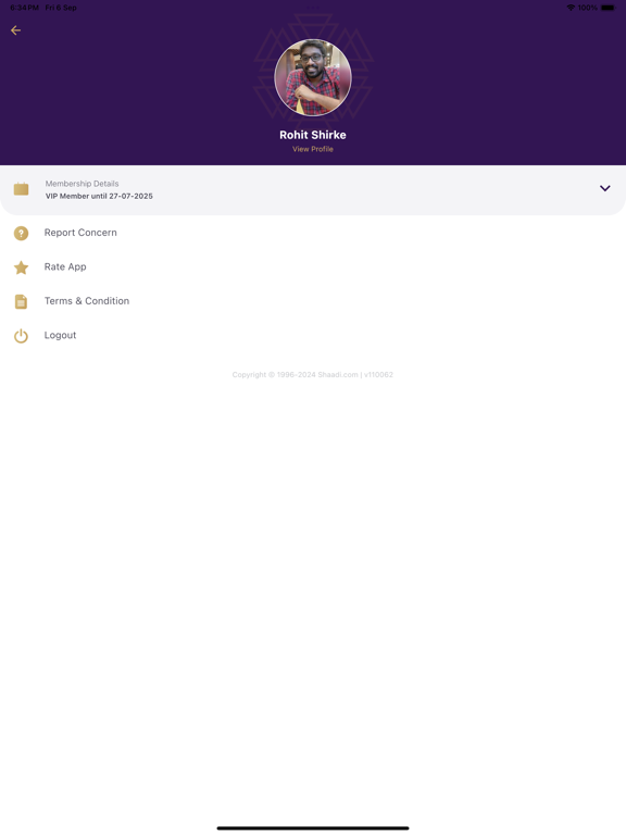 App screenshot