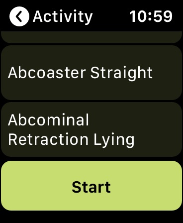 Apple Watch screenshot